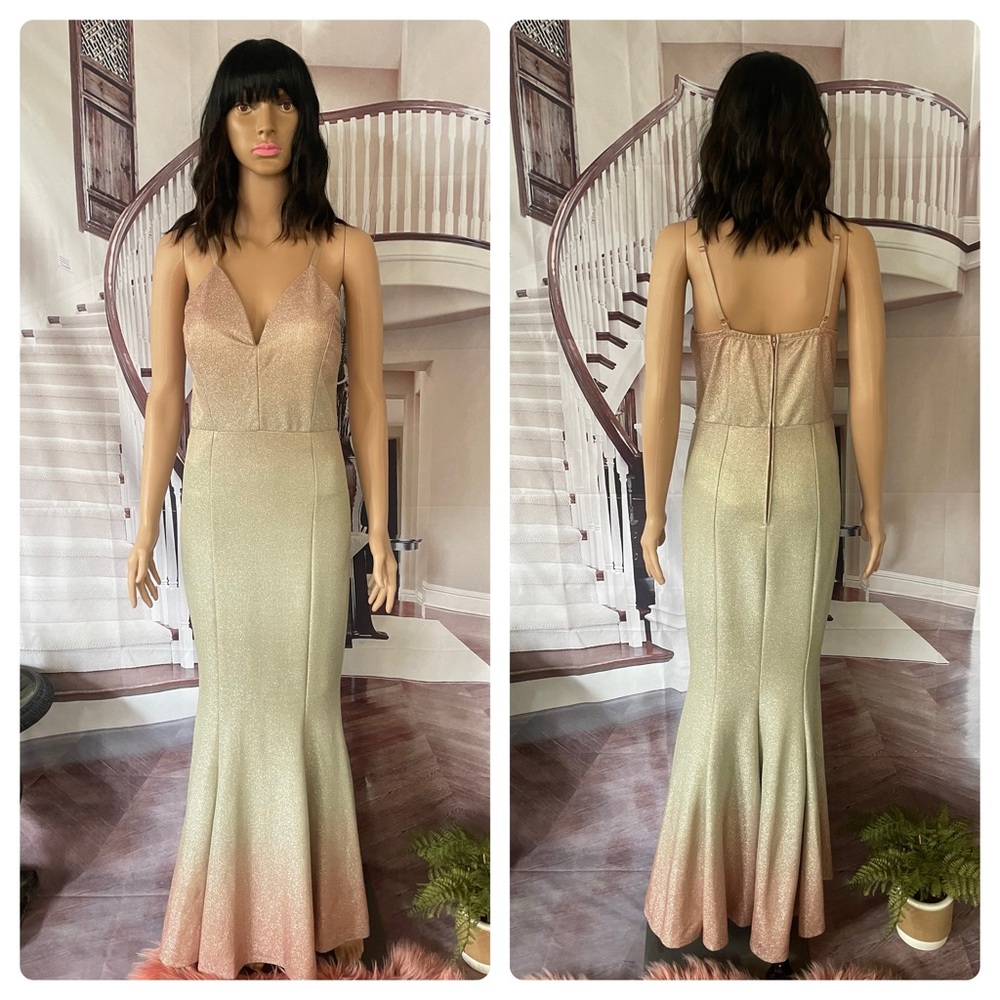 Glittery Prom Dress